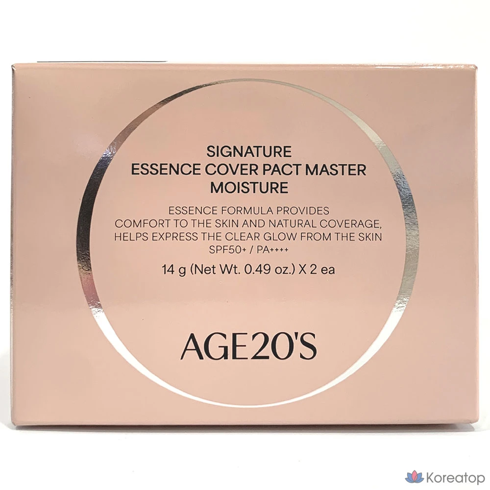 Увлажняющая тональная основа Signature Essence Cover Pact, № 23, средне-бежевый оттенок, 1 шт.