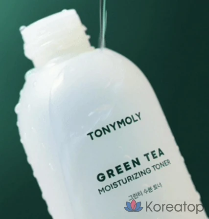 Увлажняющий тоник и лосьон с зеленым чаем Tony Moly, 1 комплект