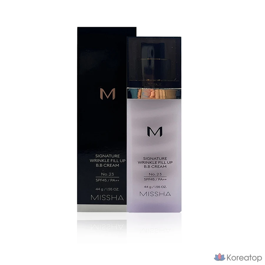 BB-крем Missha M Signature Wrinkle Fill-Up SPF45 PA++, № 23 Calm Beige, 44 г, 1 шт.