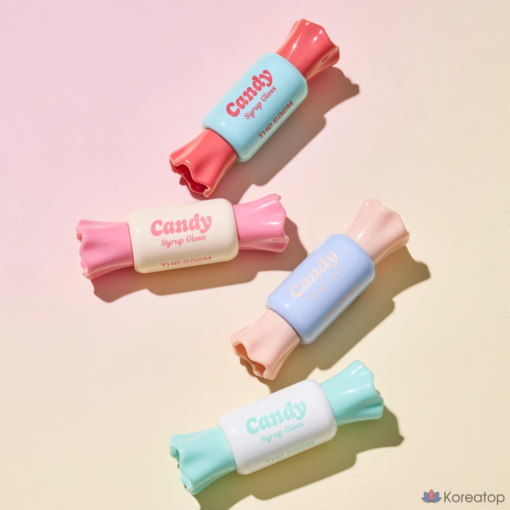 Блеск для губ The Saem Saemmul Candy Syrup Gloss, оттенок Creamberry Syrup, 1 шт., фото 3