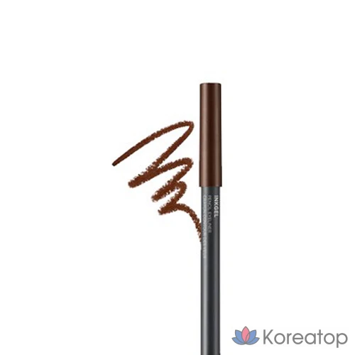 Гелевый карандаш для глаз FMGT ink, 0,5 г, оттенок 04 «шоколадный латте», 1 шт., фото 2
