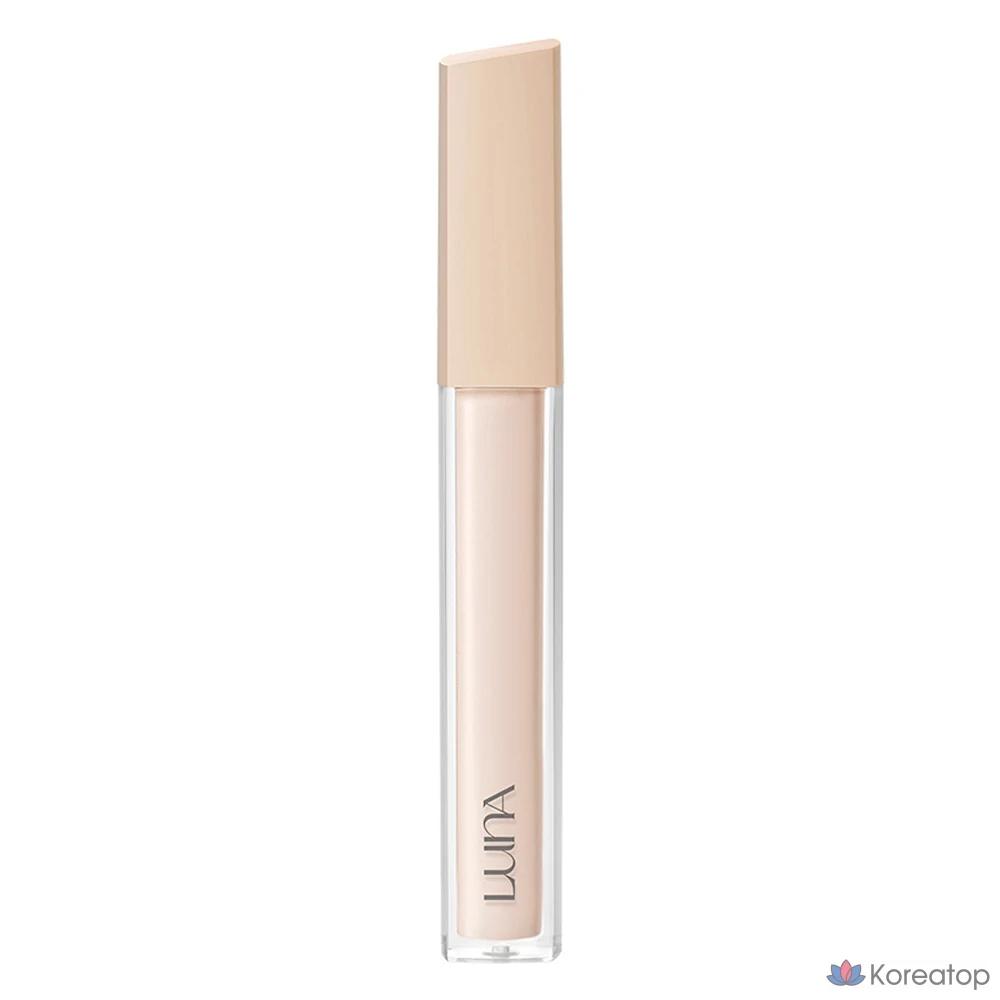 Консилер Luna с фиксирующим наконечником, 7,5 г, 1 шт., № 0,5, фарфоровый оттенок.