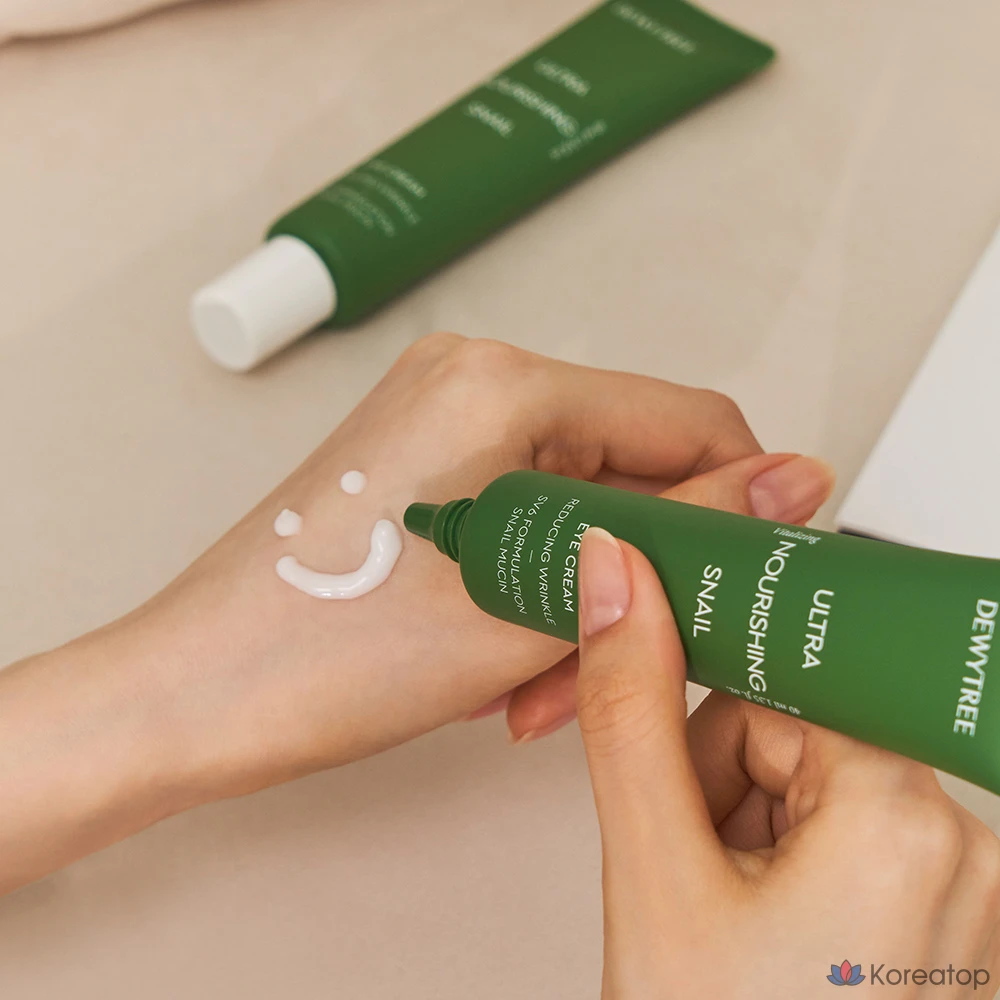 Ультрапитательный крем для глаз Dewytree с экстрактом слизи улитки, 1 шт., 40 мл, фото 3