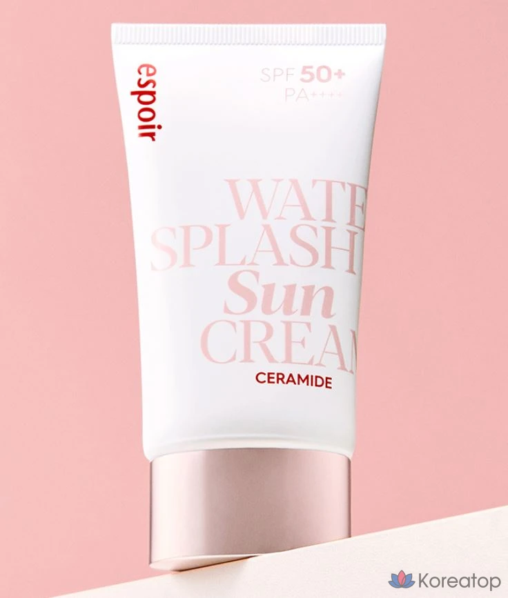 Солнцезащитный крем Espoir Water Splash Ceramide Sunscreen SPF50+ PA++++, 60 мл, 1 шт.