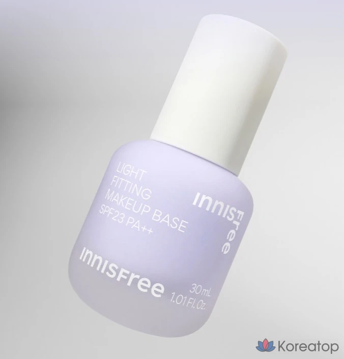 База под макияж Innisfree Light Fitting, 30 мл, 2 шт., зеленая, 1 шт., фото 7