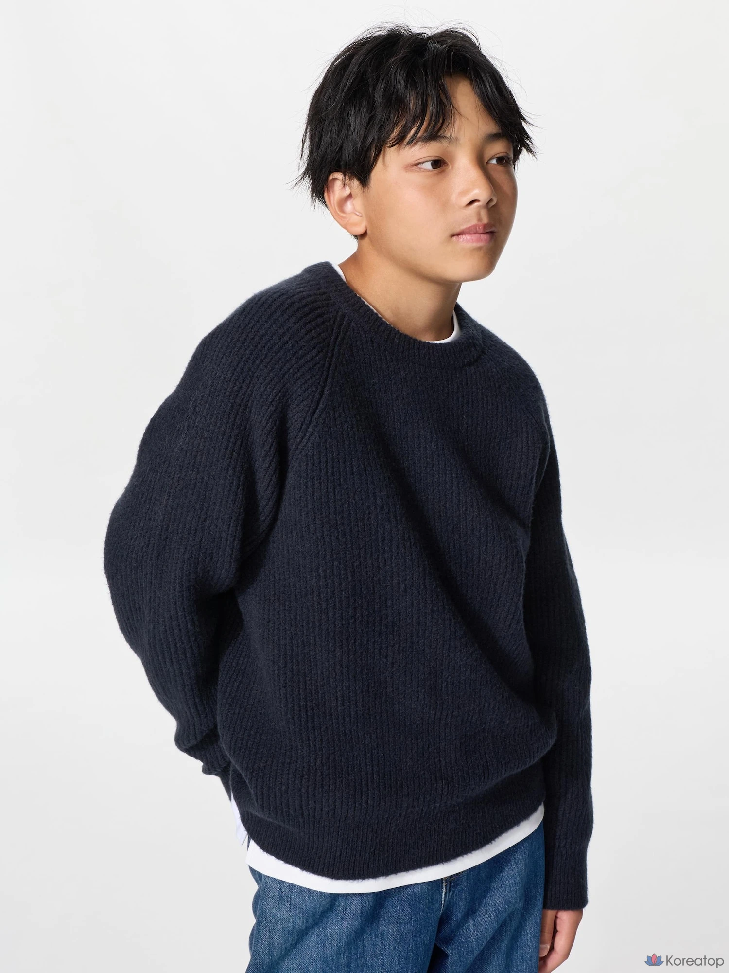 Свитер детский Uniqlo Souffle Yarn Sweater
