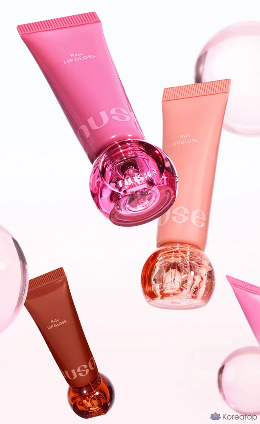 Блеск для губ Nuse Reju, 1 шт., оттенок 06 Pepti Coco, фото 4