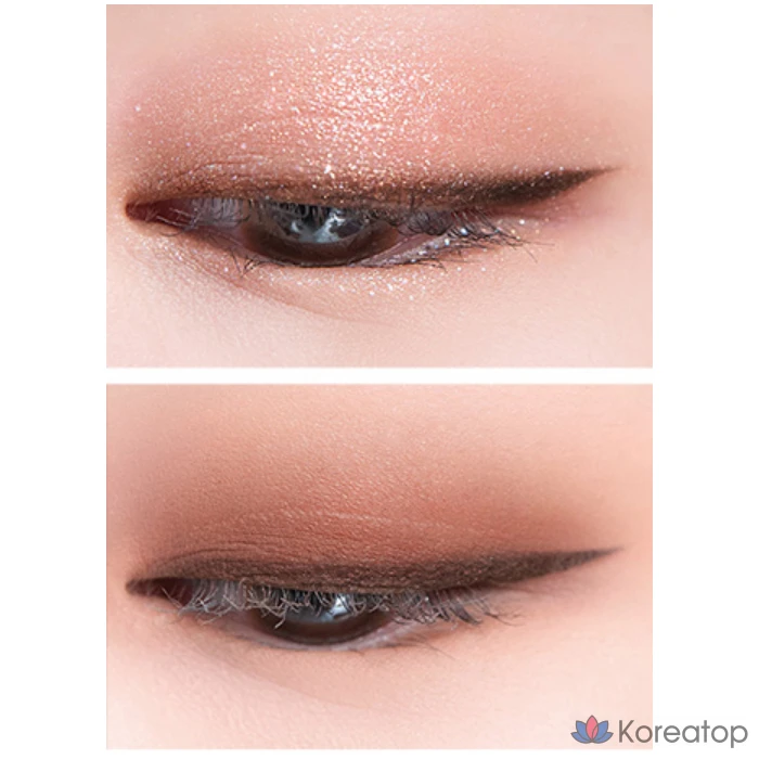 Палетка теней ROM&ND Better Than Eyes, оттенок 01 «Сушеный тюльпан манго», 1 шт., фото 5