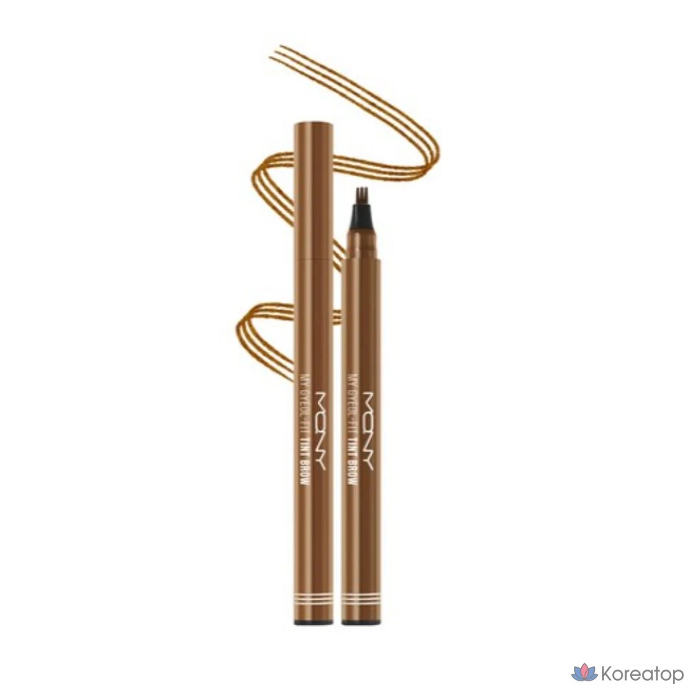 Тинт для бровей Mqny My Get It Brow Tint, оттенок LB (Light Brown), 0.8 г, 2 шт.
