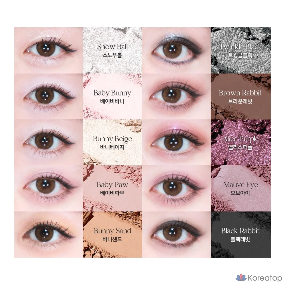 Палетка теней Milk Touch Be My Best Friends House Palette, 1 шт., № 2 Rosy Bunny, фото 2
