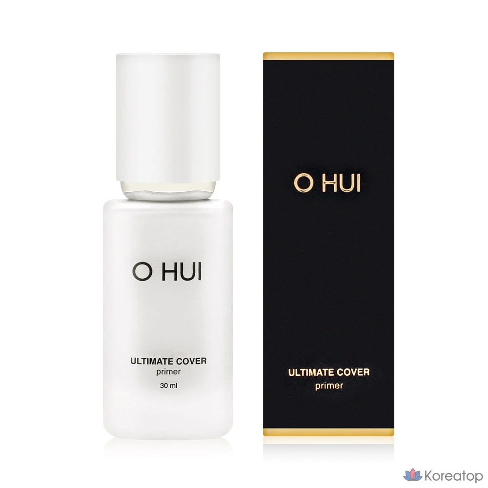 Праймер Ohui Ultimate Cover Moisture Glow Tone-Up Primer 30 мл, корректор синего цвета № 03, 1 шт., фото 2