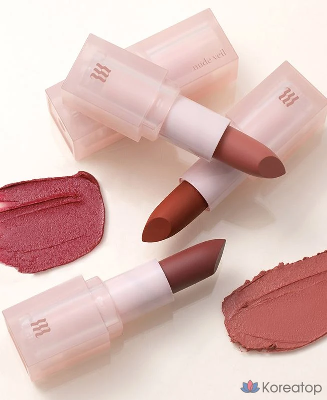 Помада MERZY Nude Veil, оттенок In the Base, 3,5 г, 1 шт., фото 8