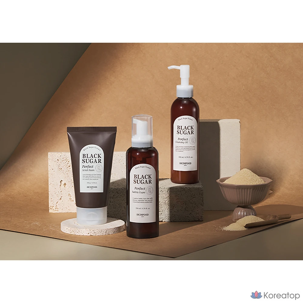 Очищающее масло Skinfood Black Sugar Perfect, 200 мл, 1 шт.