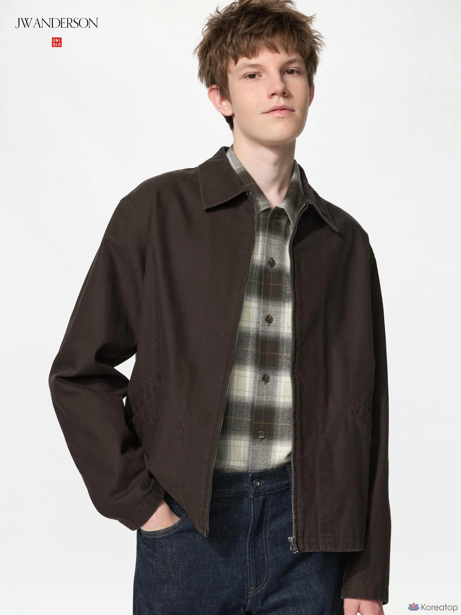Блузон на молнии Uniqlo