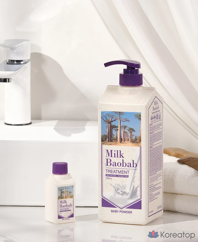 Детская присыпка для волос Milk Baobab, 1 л, 1 шт., фото 2