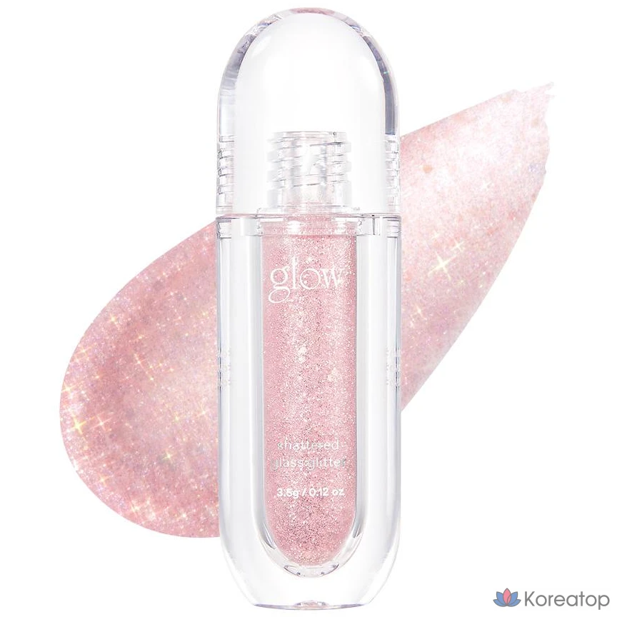 Светящиеся стеклянные блестки, Glow, 1 шт.