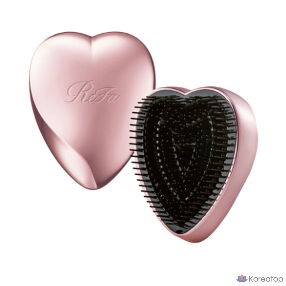 Щетка для волос ReFa Heart Brush, оттенок Rose Gold, 1 шт., фото 3