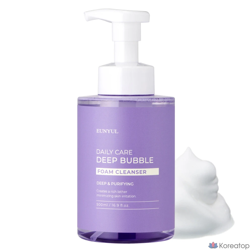 Пенка для умывания Eunyul Daily Care Deep Bubble Foam Cleanser, 500 мл, 1 шт.