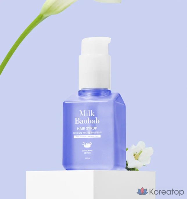 Сироп для волос с экстрактом баобаба и белым мускусом, 100 мл, 1 шт.
