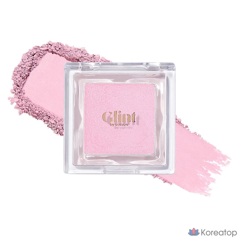 Запеченные румяна Glint by VDIVOV, 2,4 г, оттенок 06 Balletcore Pink, 1 шт.