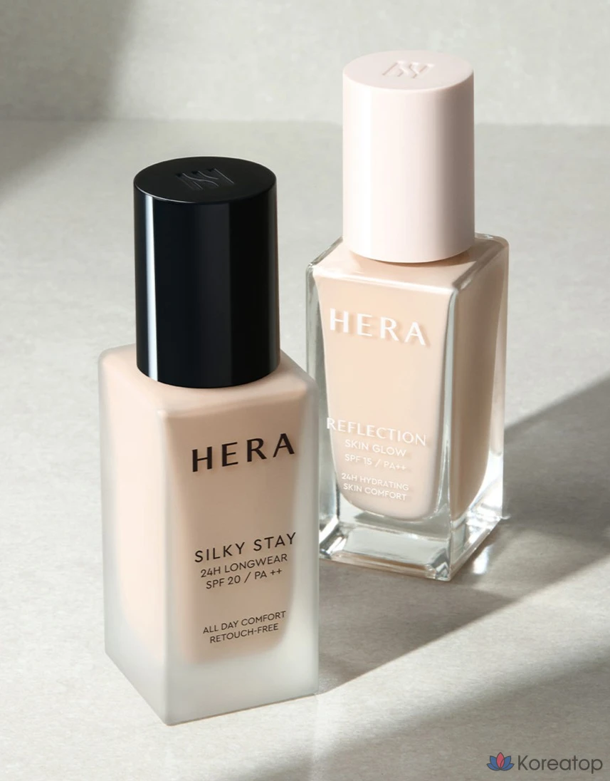 Тональный крем Hera Reflection Skin Glow Foundation, оттенок 17N1, 30 г, 1 шт., фото 3