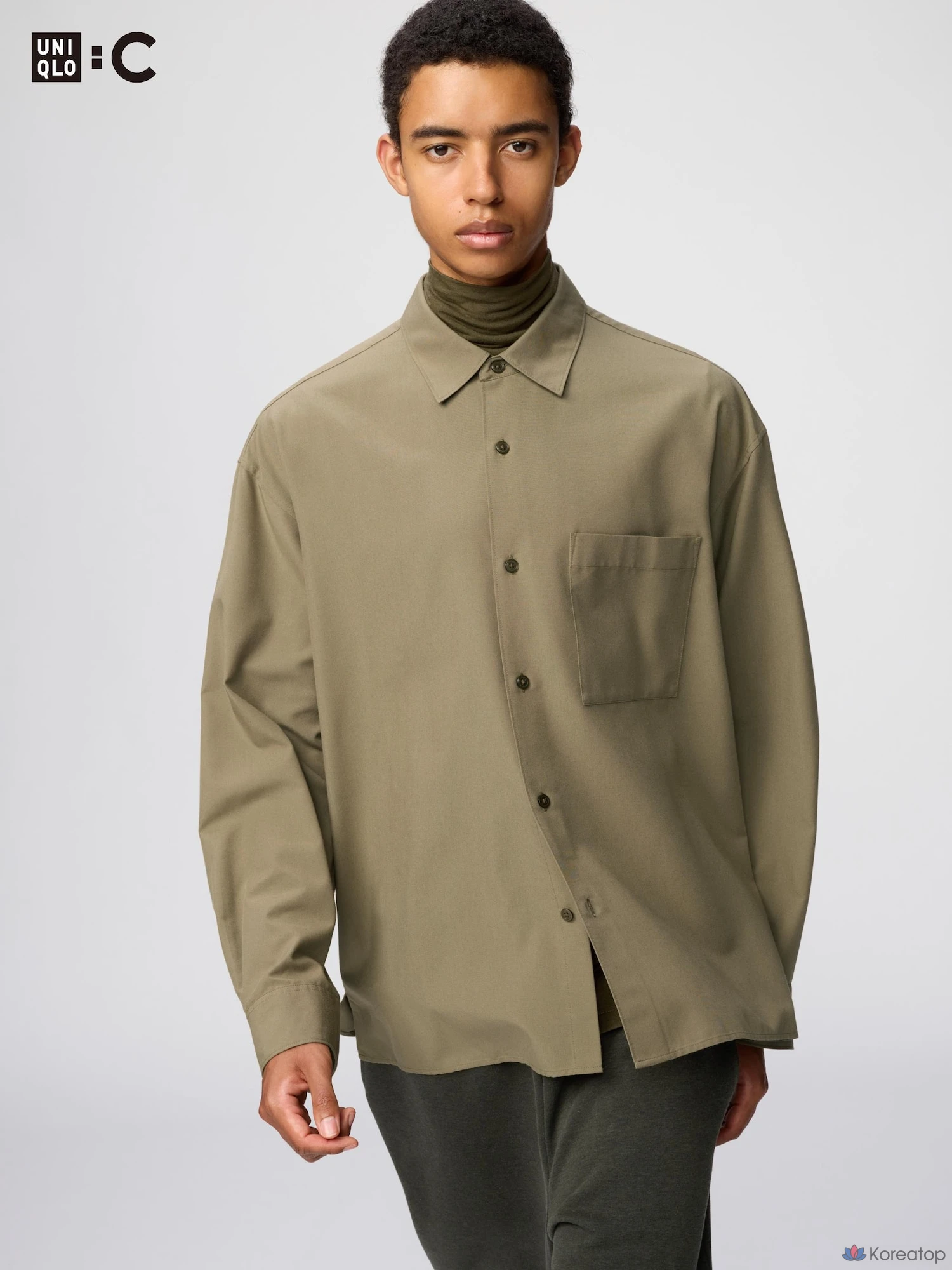 Рубашка Uniqlo Easy Care Soft Shirt