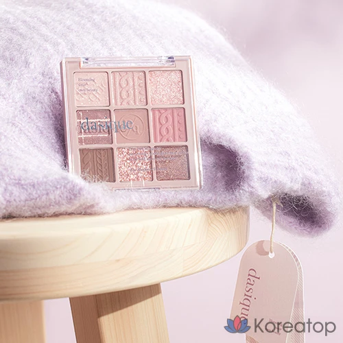 Палитра теней Daisique, 16 оттенков фиолетового цвета, 1 шт., фото 3