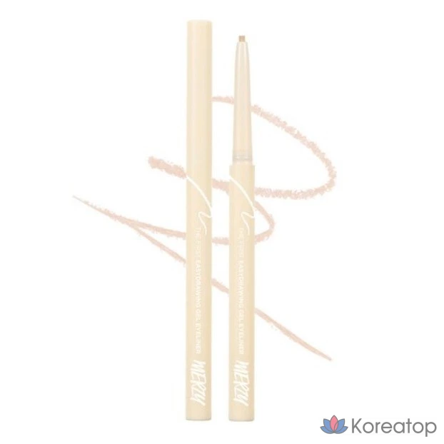 Гелевая подводка для глаз MERZY the First Easy Drawing Gel Eyeliner 0.14g, EG5 DELIGHT, 1 шт.