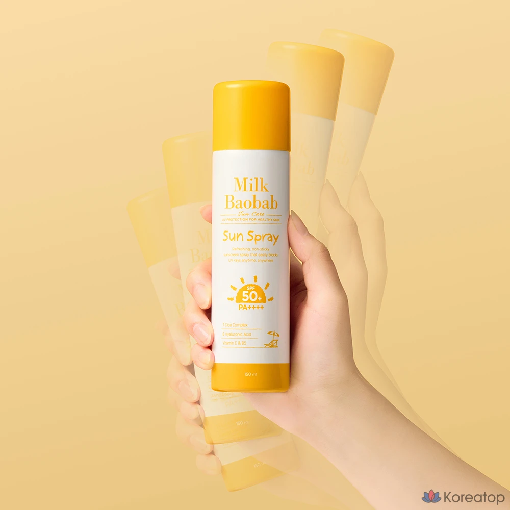 Солнцезащитный спрей Milk Baobab SPF50+ PA++++, 1 шт., 150 мл