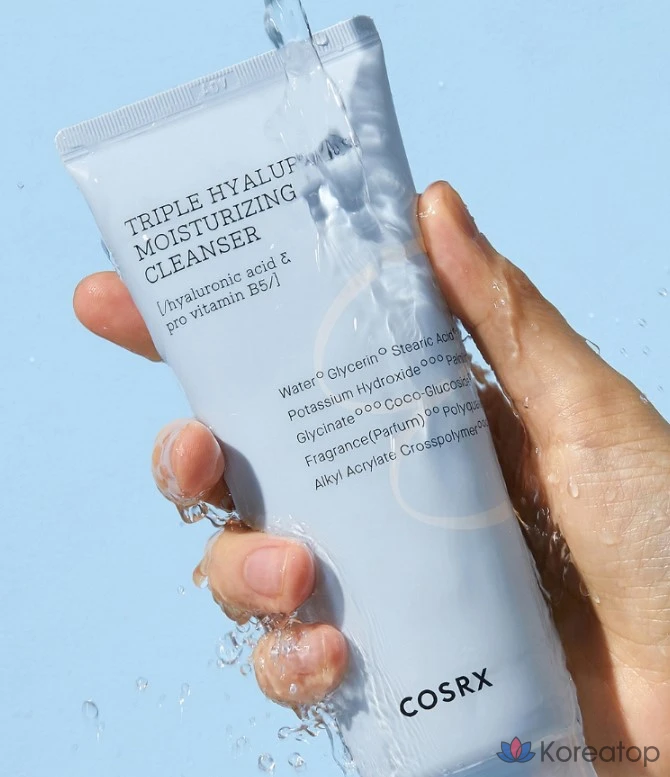 Увлажняющее очищающее средство COSRX Hydrium Triple Hyaluronic, 150 мл, 1 шт.
