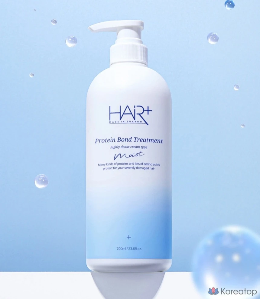 Увлажняющая маска для волос Hair Plus Protein Bond Moist Treatment с освежающим цитрусовым порошком, 700 мл, 1 шт.