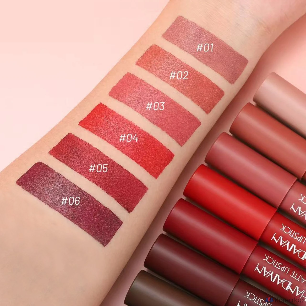 Матовая помада, стойкий карандаш для губ Silky Lasting Lip Liner, 3,2 г, 1 шт., 06, фото 2