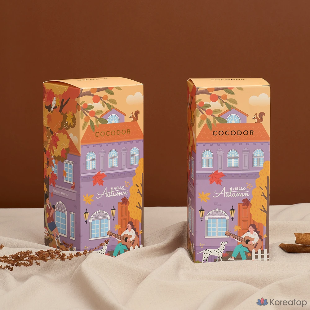 Диффузор для дома Cocodor Autumn Diffuser, Books in the Wood, 200 мл, 2 шт., фото 6