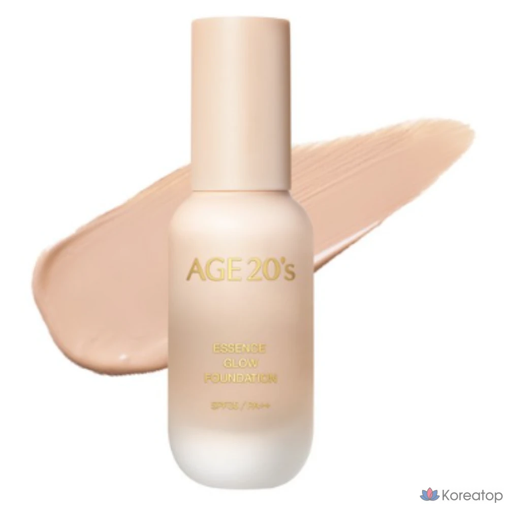 Тональный крем Essence Glow Foundation, 30 мл, оттенок 21 Light Beige, 1 шт.