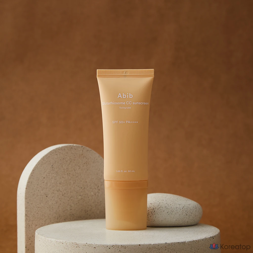 Тонизирующий солнцезащитный крем Abib Glutathionesome CC, 50 мл, 1 шт.