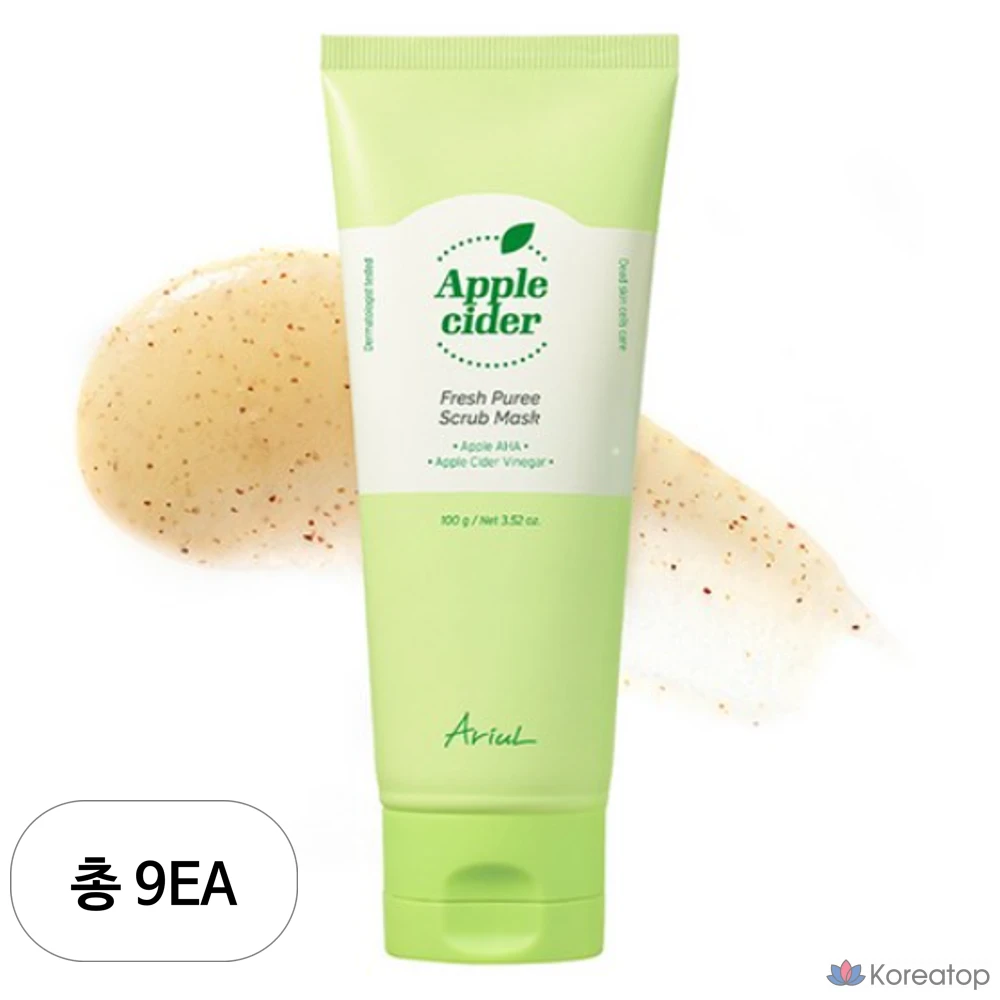 Скраб-маска Ariel с яблочным пюре, 9 штук, 100 г