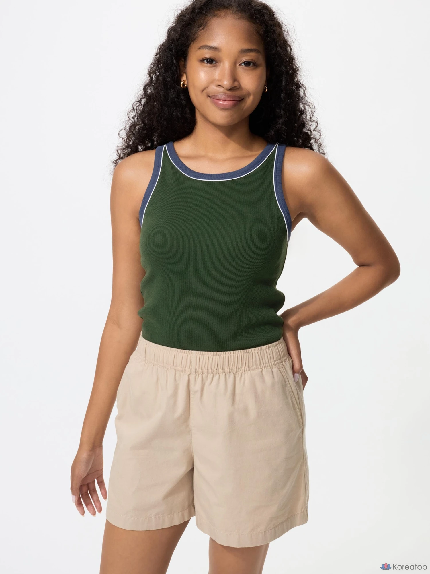 Шорты Uniqlo Cotton Easy Short Pants