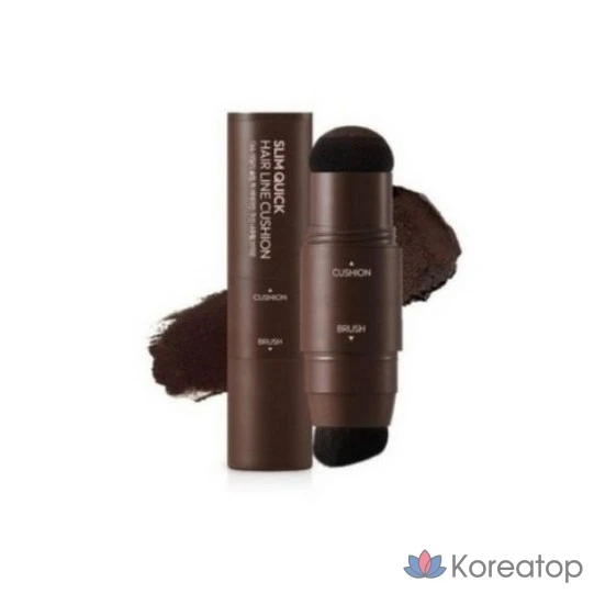 Крем для лица DASHU Daily Slim Quick Hairline Cushion, 2,5 г, натуральный коричневый цвет, 1 шт.