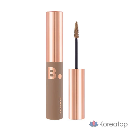 Тушь для бровей Vanillaco Smudge Out Detail Browcara, оттенок 03, серо-коричневый, 1 шт.
