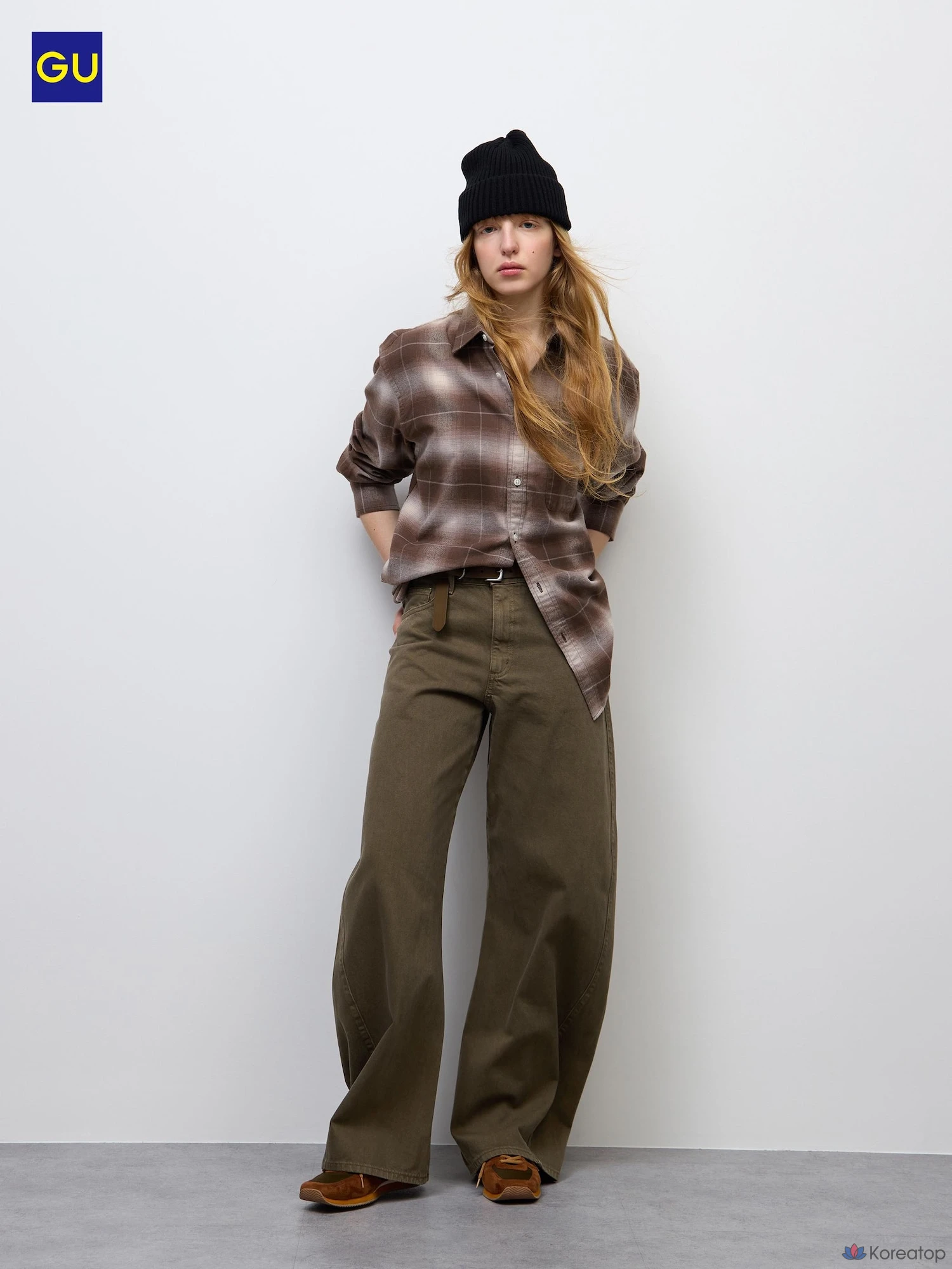 Джинсы Uniqlo 3D Barrel Jeans, длина 80.5 см
