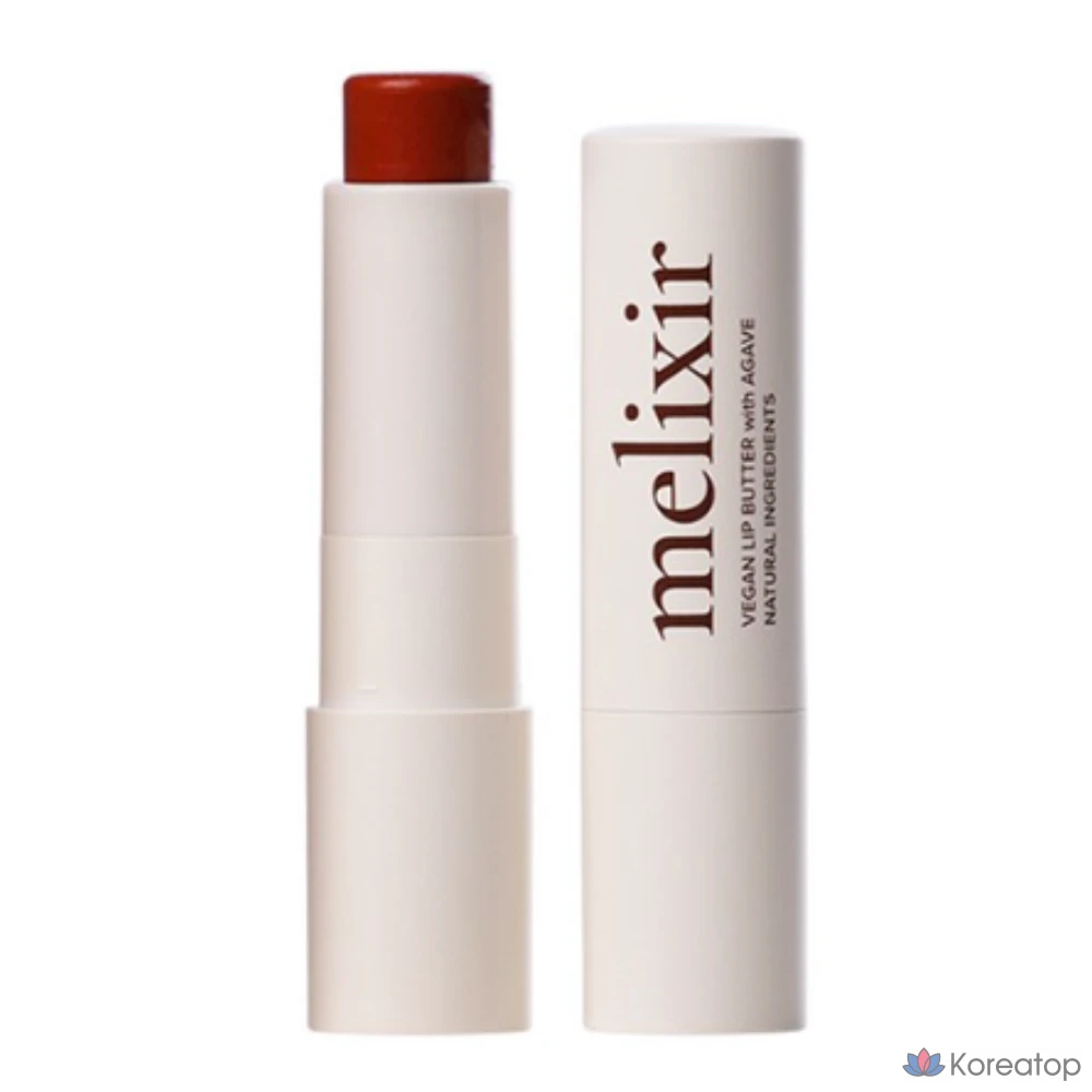 Бальзам для губ Melixir Lip Butter, оттенок 06 RED Rust Red, 3.9 г, 1 шт.