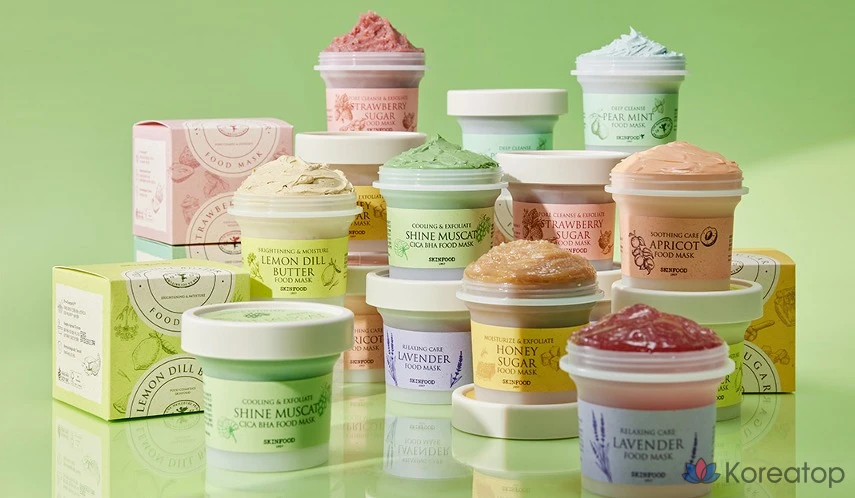 Маска для лица Skinfood Shine Muscat Cica Baja Food Mask, 1 шт., 1 упаковка