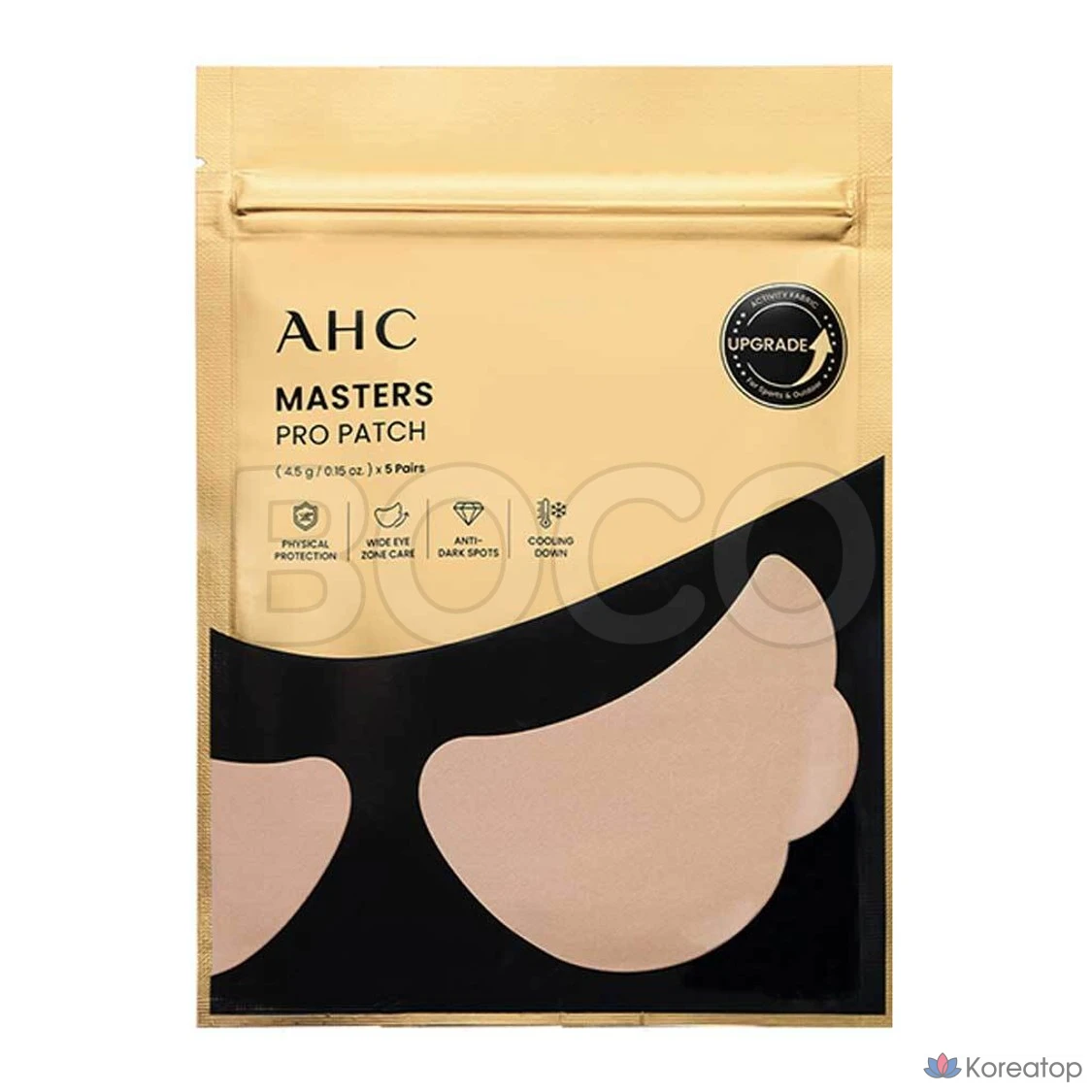 Солнцезащитные накладки для гольфа AHC Masters, упаковка из 15 штук, UV Patch, фото 4