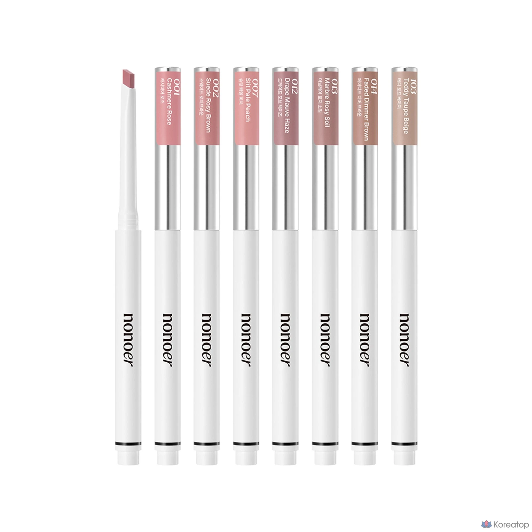 Карандаш для губ NONOER Over Detail, № 012 Drape Mauve Haze, 1 шт., фото 2