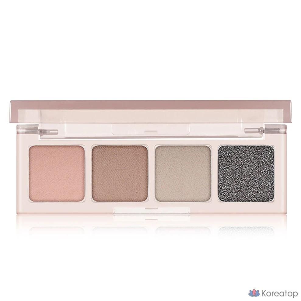 Палетка теней для век Code glokolor Mood Touch Mini Eye Palette, оттенок 05 Smoky Ash, 1 шт.