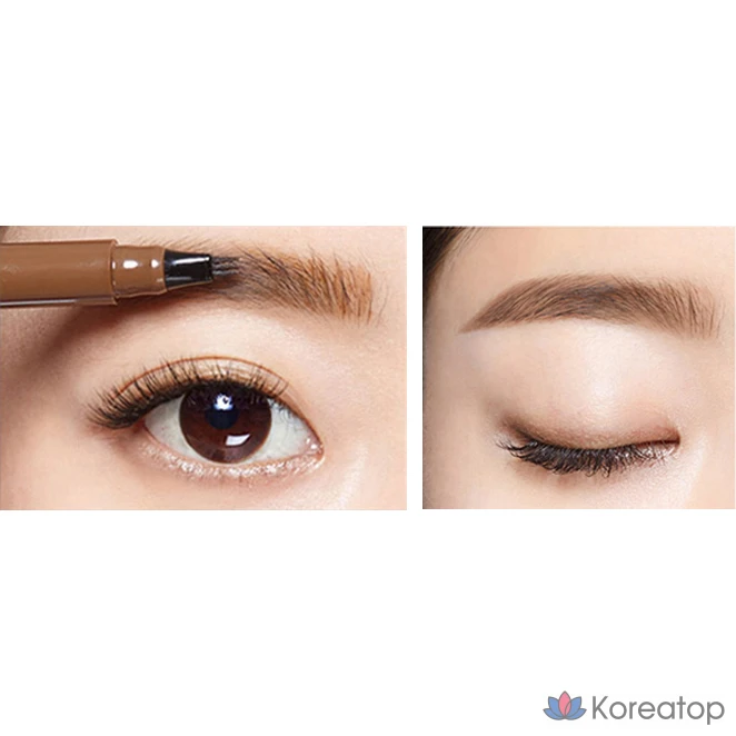 Тинт для бровей Mqny New York My Fit, 0,8 г, натуральный коричневый, 1 шт., фото 2