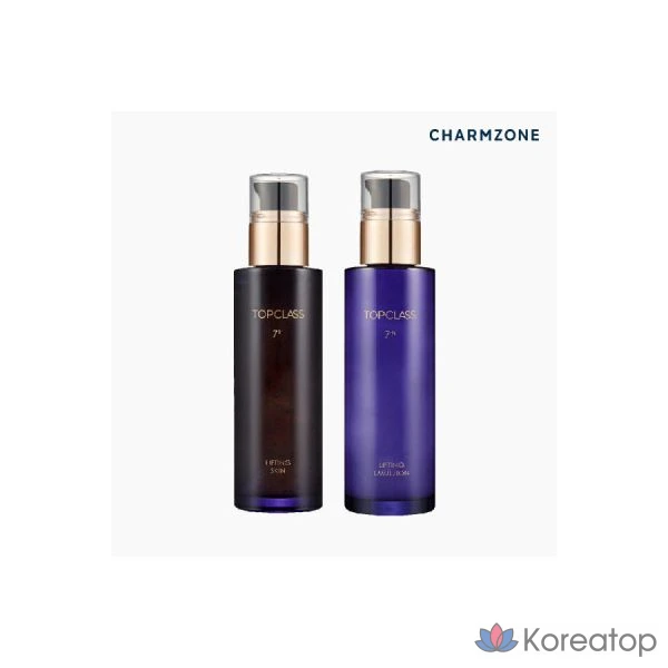 Набор Charmzone Top Class 7-го поколения из 2 частей (скин + эмульсия), 1 шт.