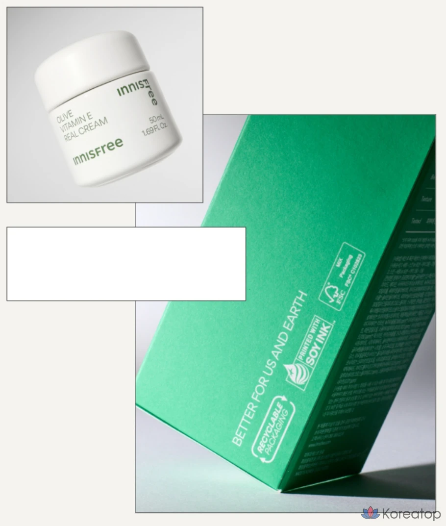 Крем Innisfree Olive Vitamin E Real Cream, 50 мл, 1 шт.