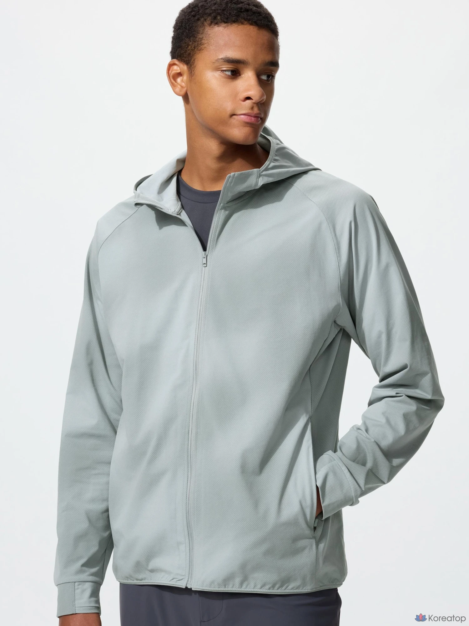 Парка Uniqlo DRY-EX UV Protection Full-Zip Parka (Print)