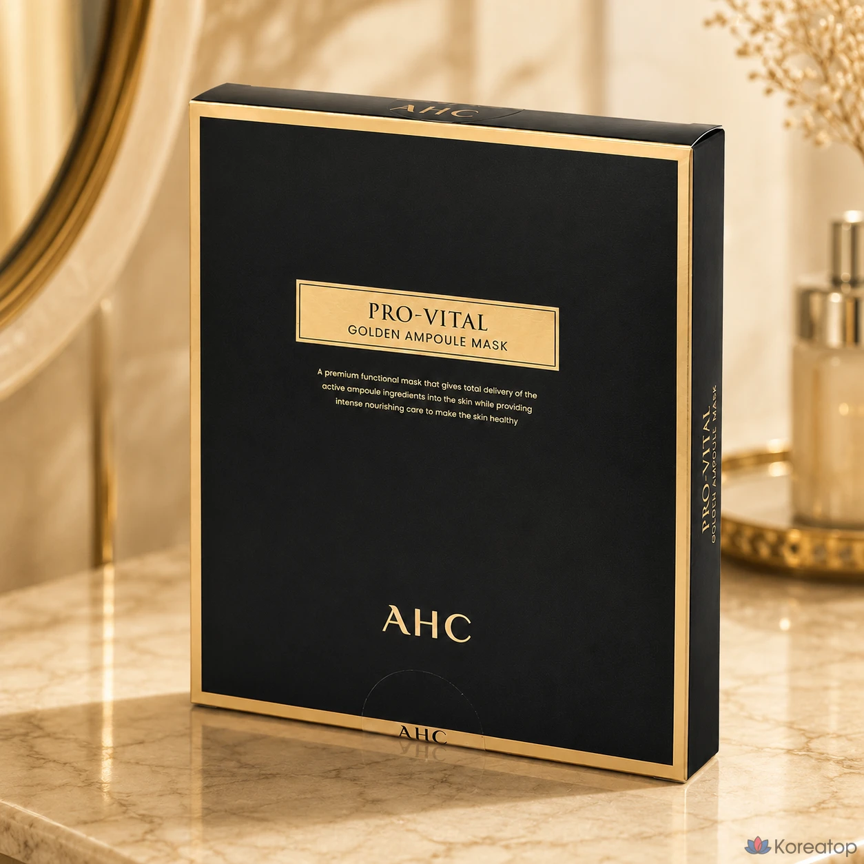 Тканевая маска для лица AHC Pro Vital Golden Ampoule Mask, 32 шт., фото 9